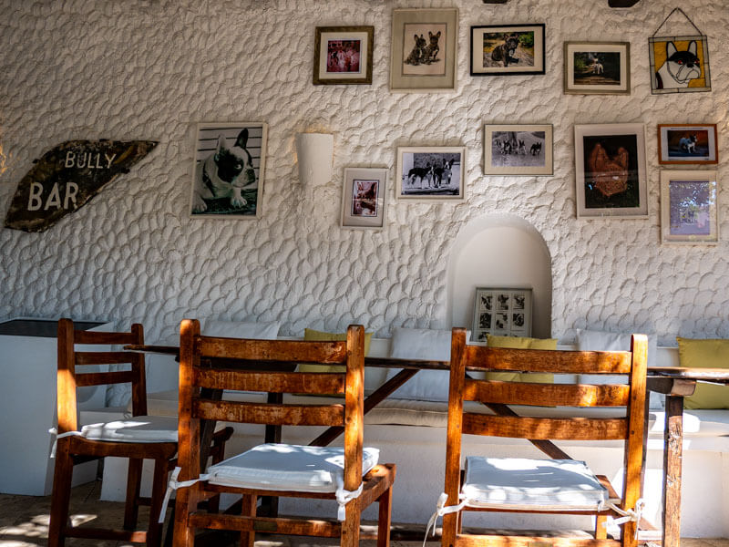 die Anfänge des Restaurants in der Cala Montjoi