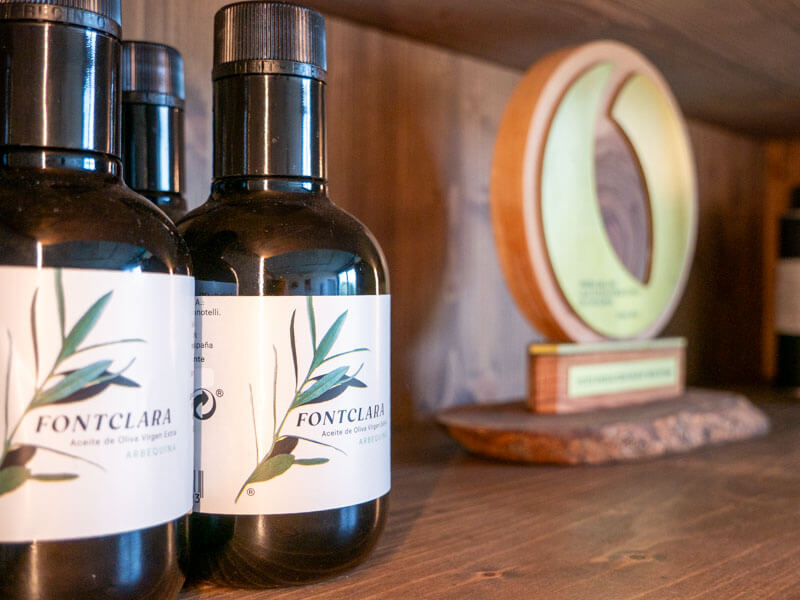 Fontclara olivenöl Costa Brava