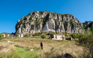 Peguera,, verlassenes Dorf im Berguedà