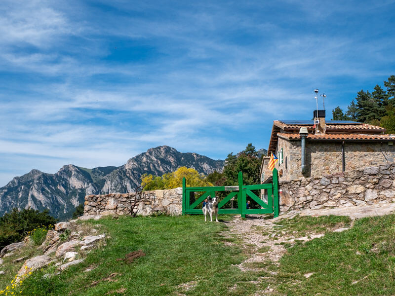 Wanderhütte GR 150 Refugi del Rebost