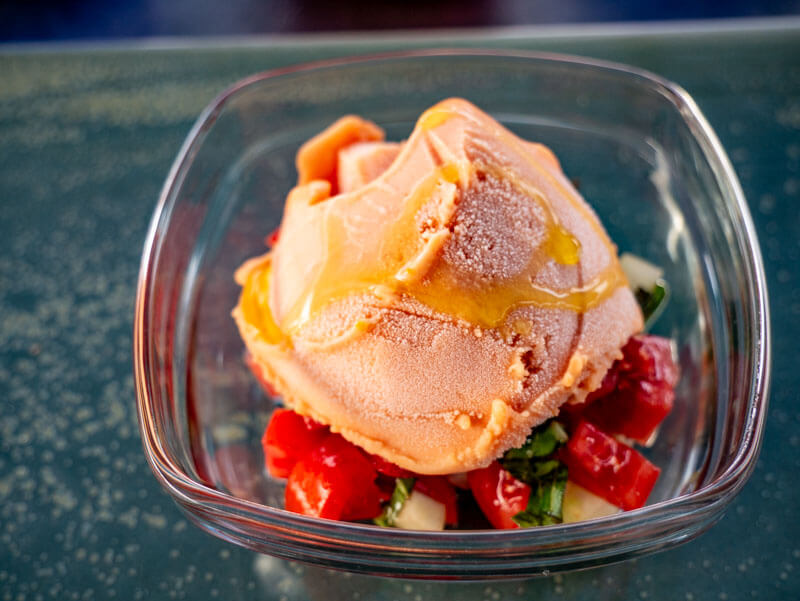 Eis mit olivenöl Costa Brava