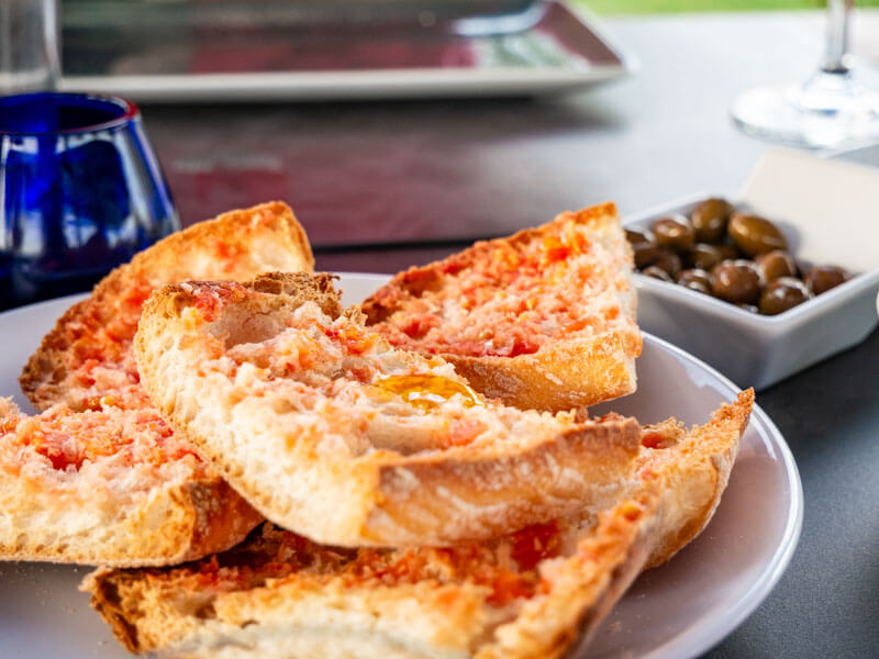 pa amb tomaquet olivenöl Costa Brava