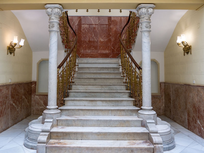 Palacio Aguirre Treppe