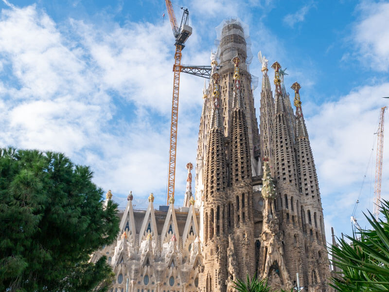 sagrada familia fertig wann